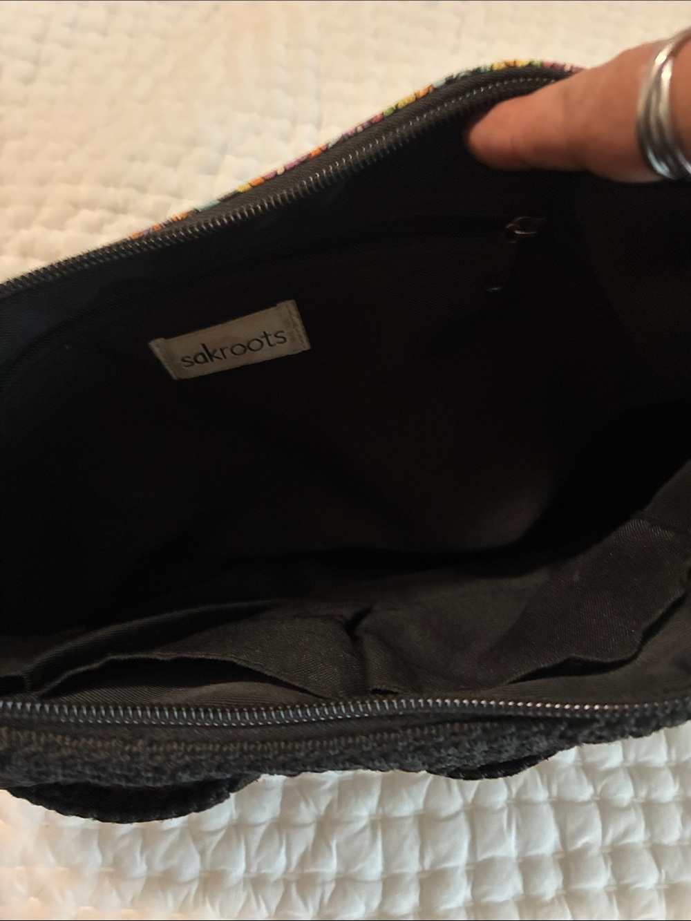 Sakroots Ryder Crochet Crossbody Wanderlust Print - Picture 3 of 4